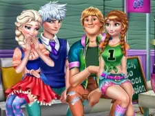 High Schoolgebouw Volmaakt Couples!